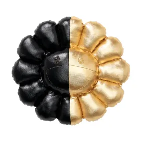   Hikaru Flower Cushion 60cm 'Black Gold'