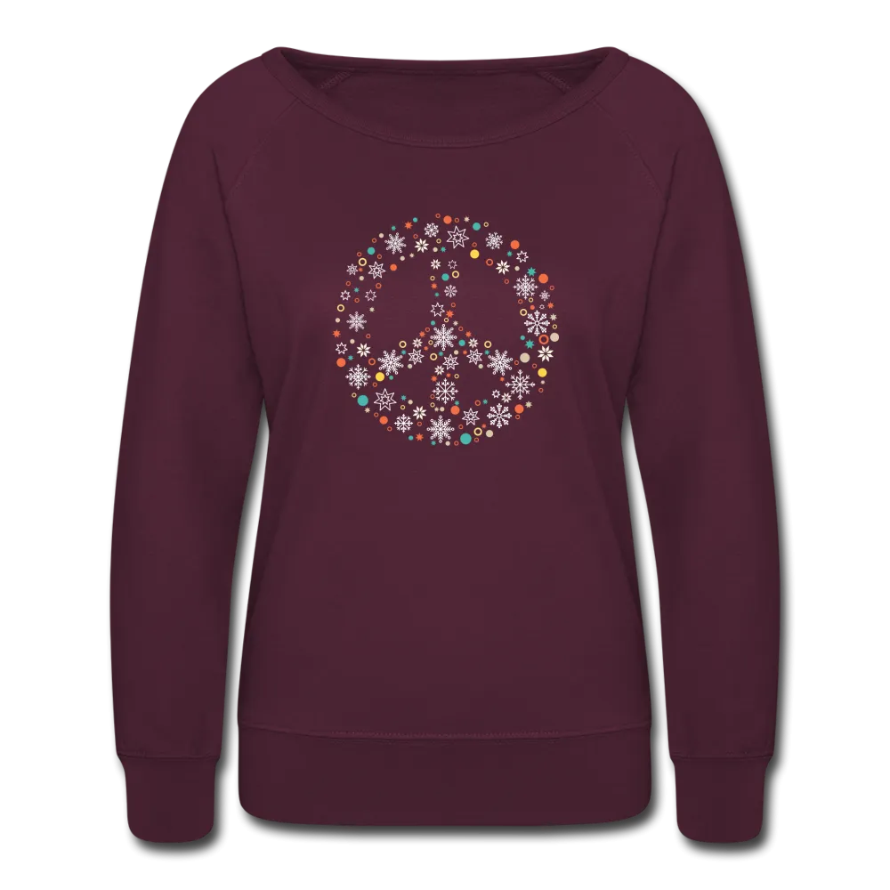 Holiday Peace Sign- Sweatshirt