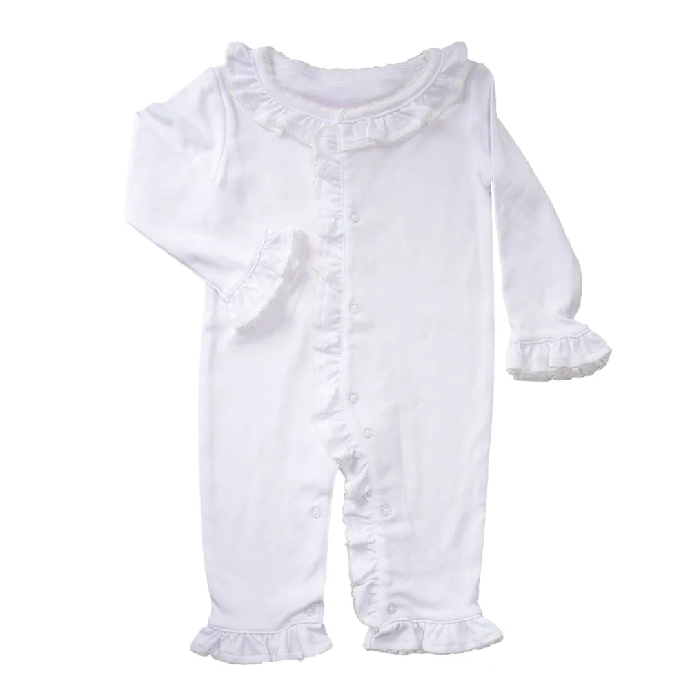 Homecoming Ruffle Onesie 0-6 Months