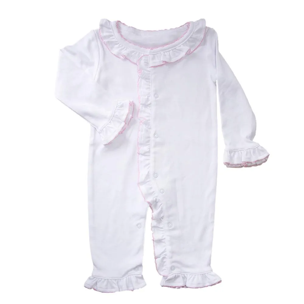 Homecoming Ruffle Onesie 0-6 Months