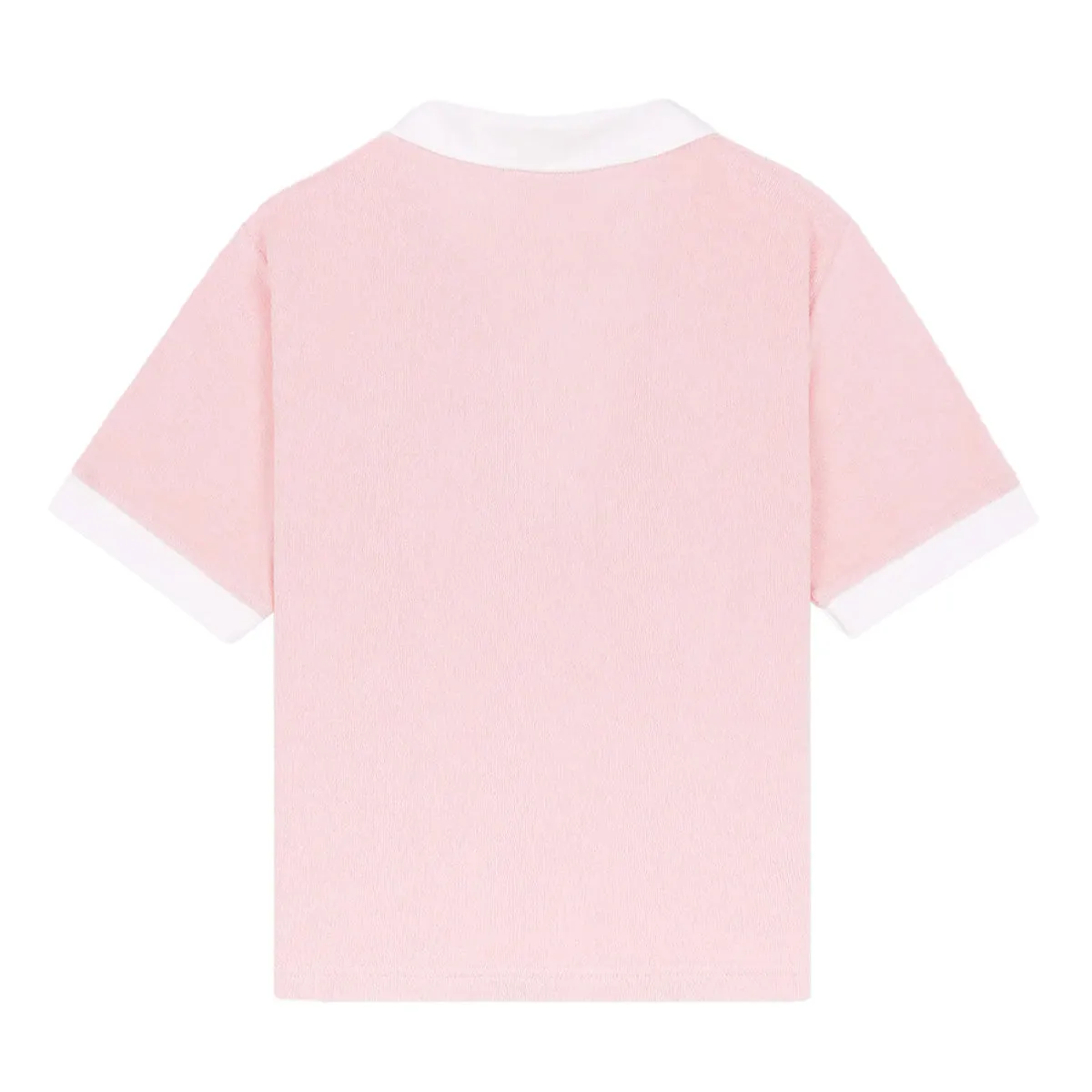   Hotel du Cap Eden-Roc Cursive Terry Polo 'Pink'