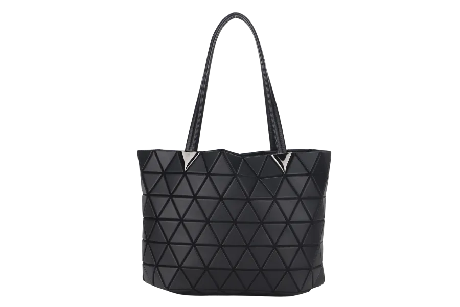 ISSEY MIYAKE BAO BAO BLACK SHOULDER TOTE WITH DUST COVER