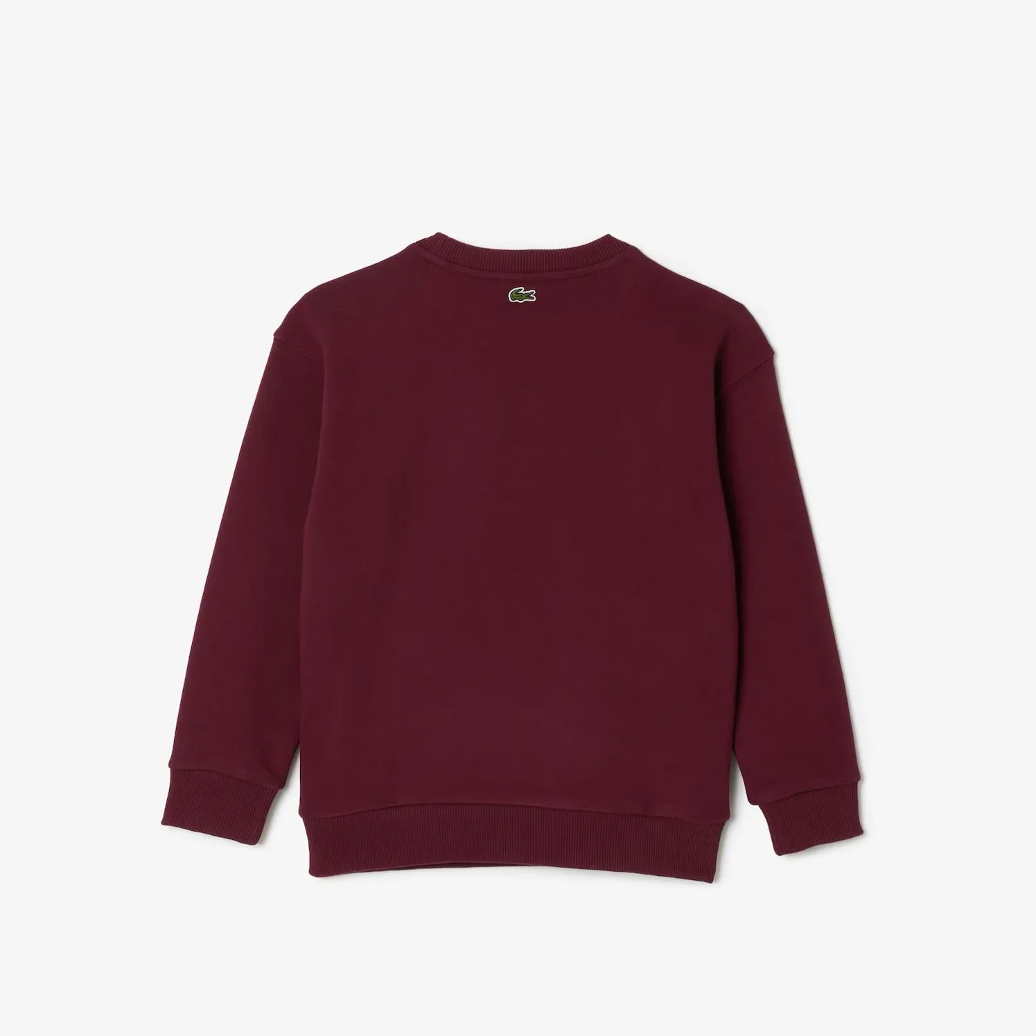 Kids Signature Print Bordeaux Sweater