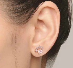 KITTEN PAW STUD EARRINGS