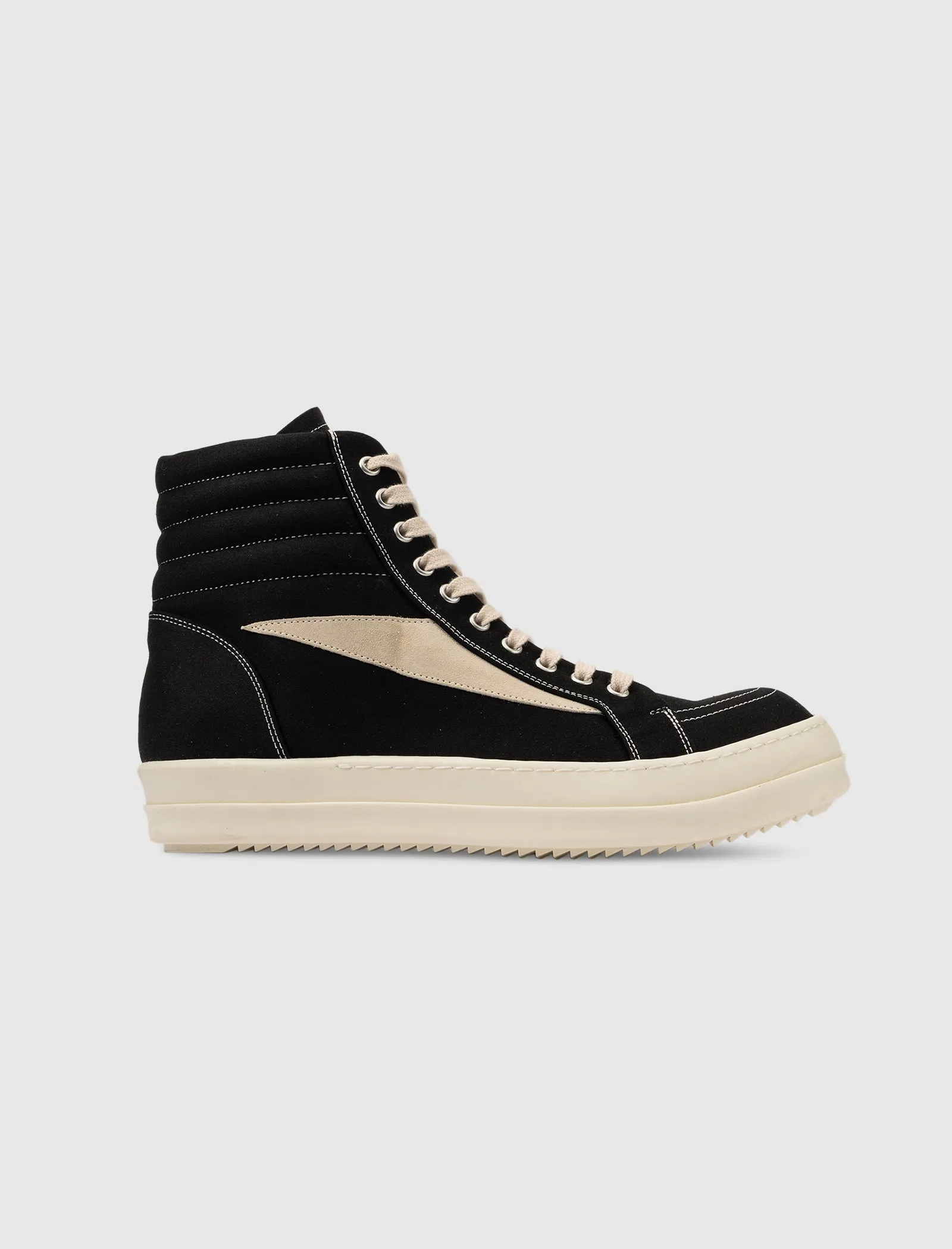 LIDO DRKSHDW VINTAGE HIGH SNEAKERS BLACK/MILK