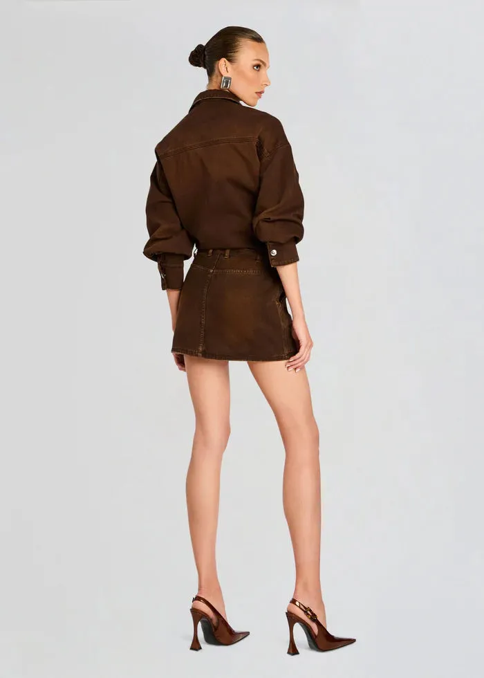 Maquise Mid Rise Mini Skirt