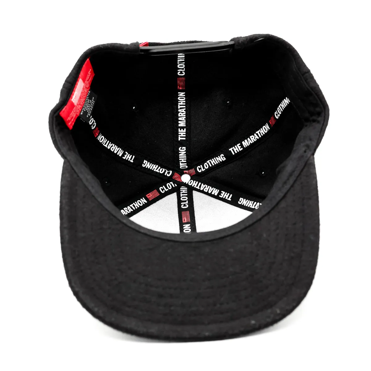 Marathon Limited Edition Snapback - Black/White