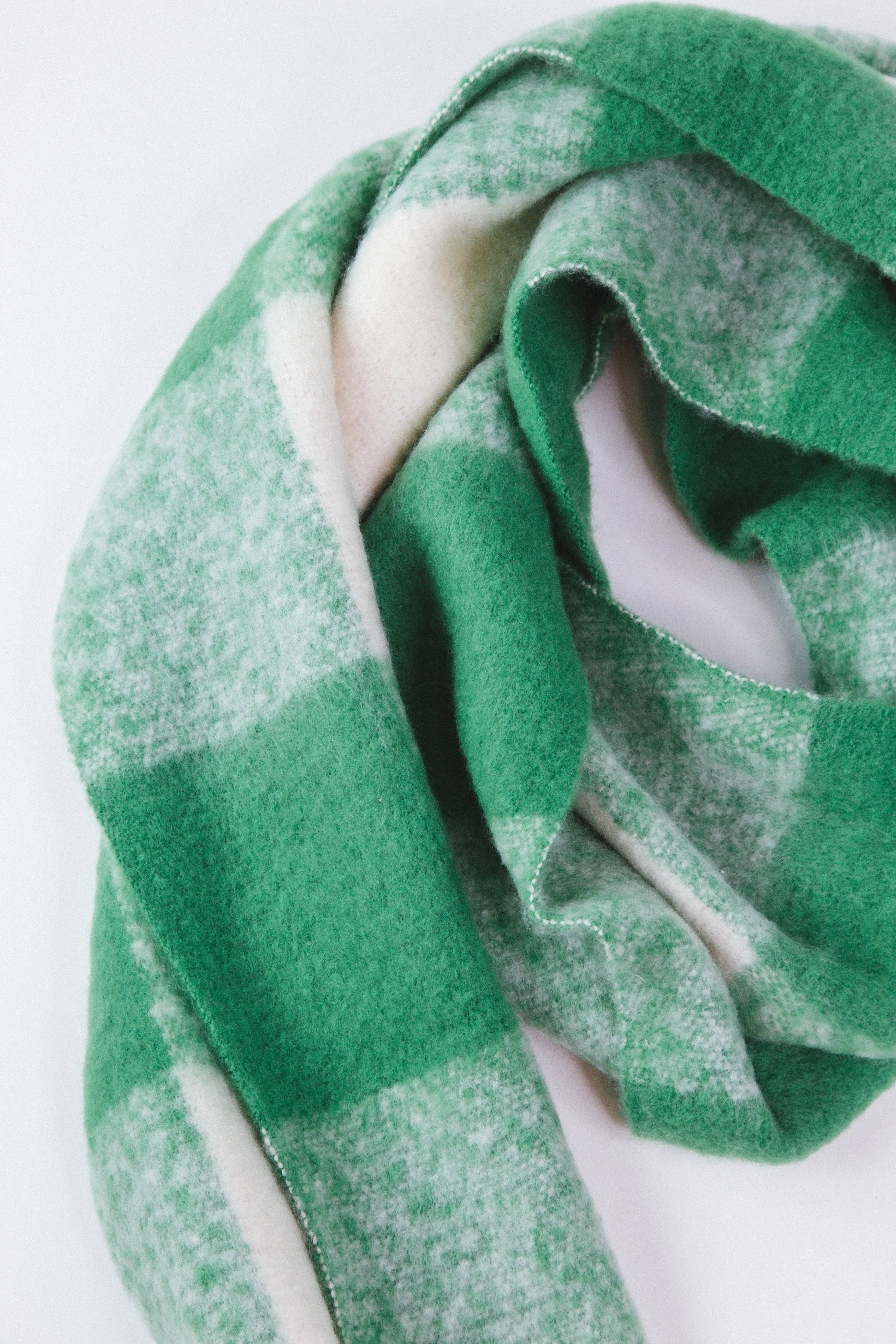 Mariah Knit Scarf, Green