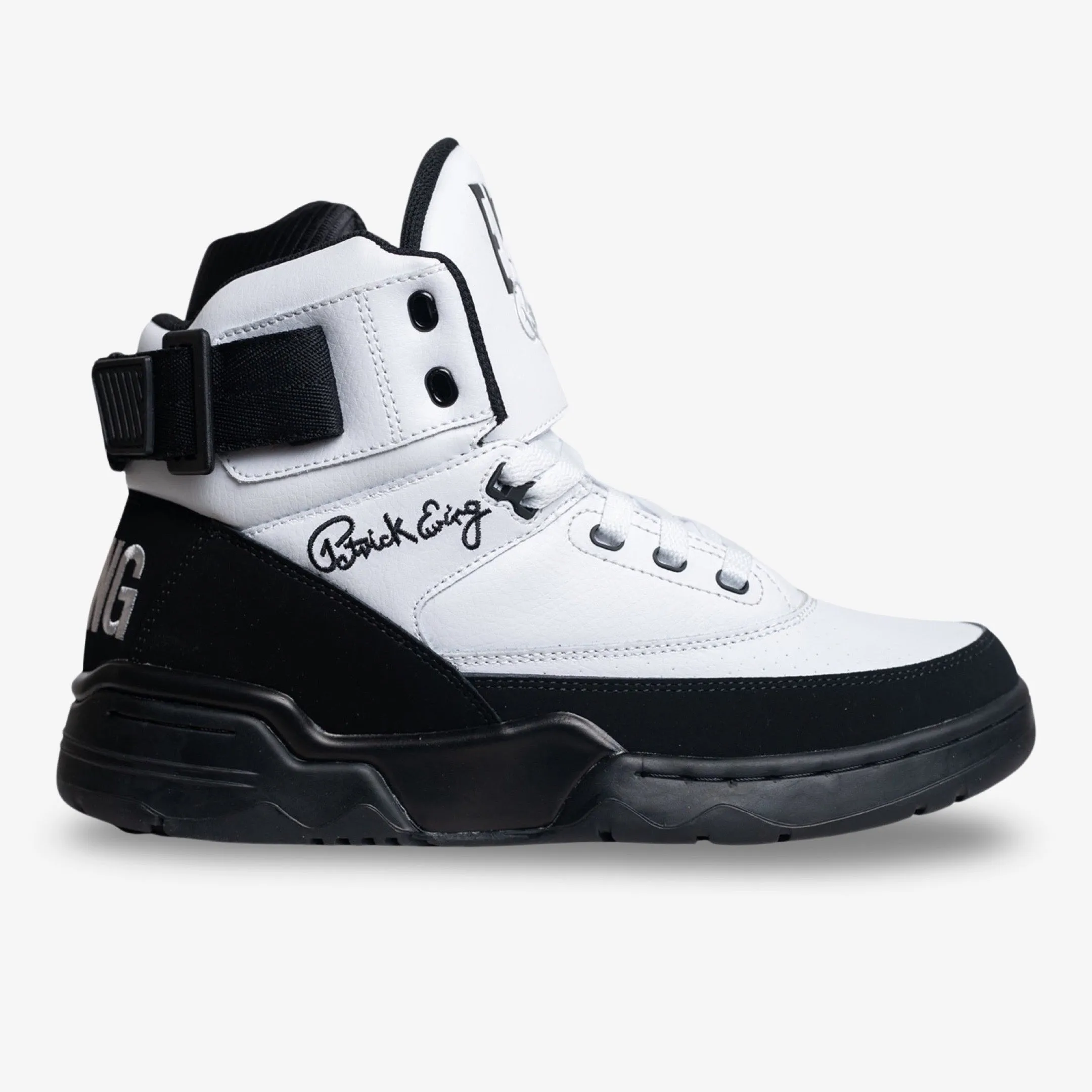 (Men's) Ewing Athletics 33 Hi 'Oreo / Panda' White / Black 1EW90112-003