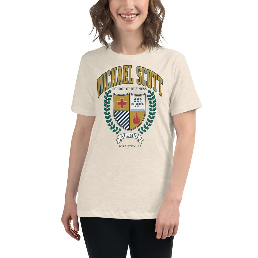 Michael Scott School of Business Women's T-Shirt