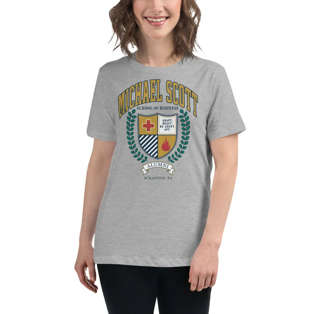 Michael Scott School of Business Women's T-Shirt