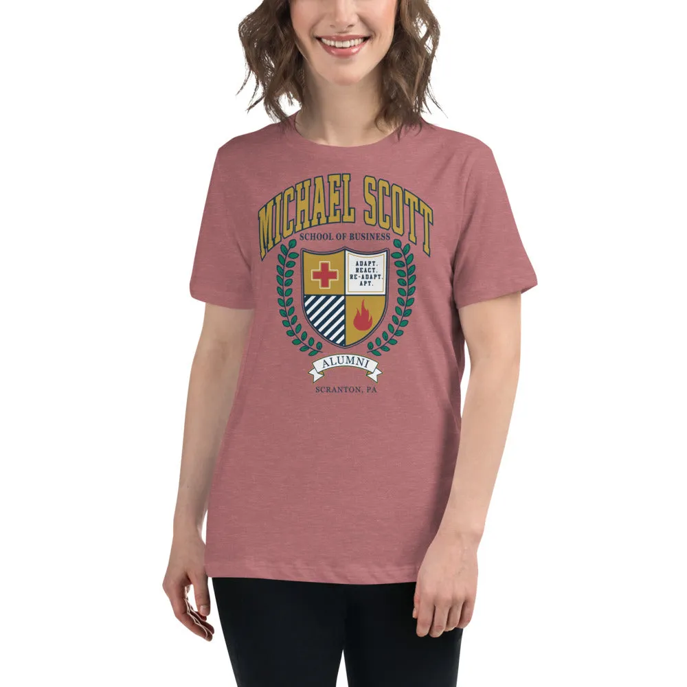 Michael Scott School of Business Women's T-Shirt