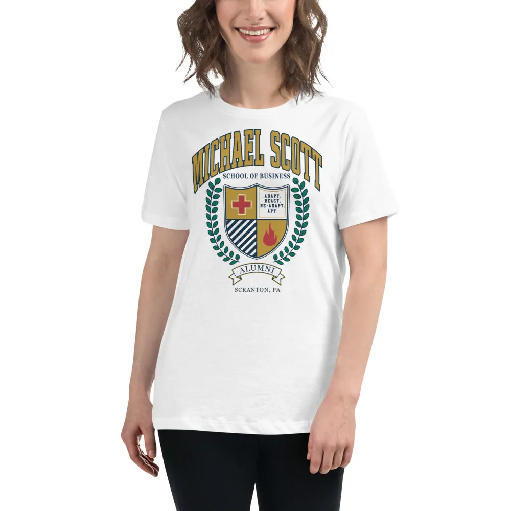 Michael Scott School of Business Women's T-Shirt