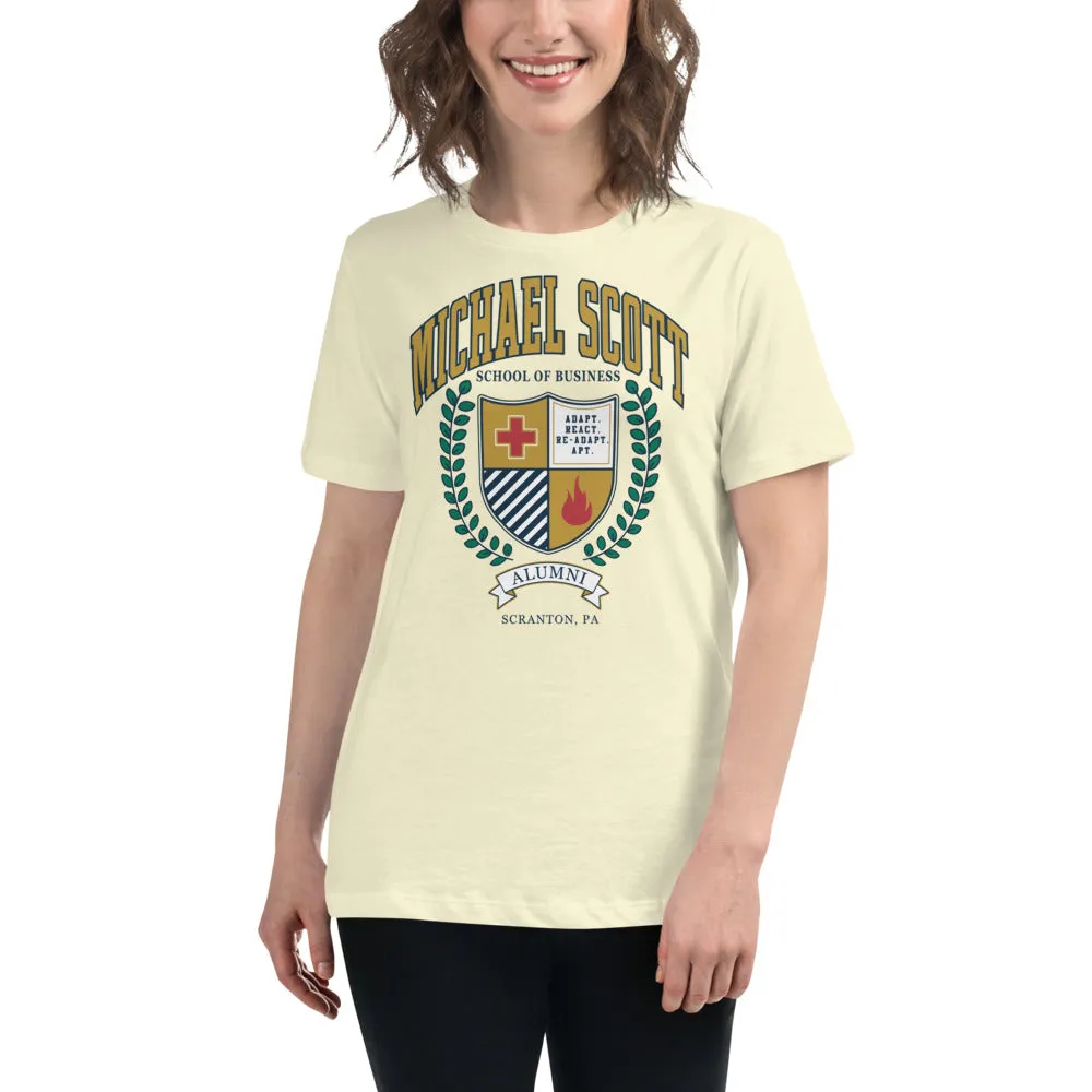 Michael Scott School of Business Women's T-Shirt