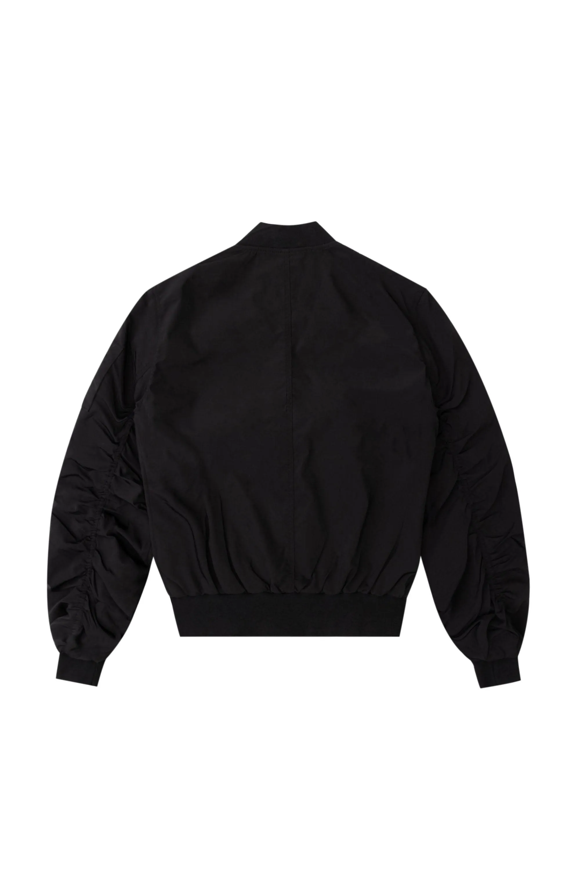 Mixed Media Utility Jacket - Black