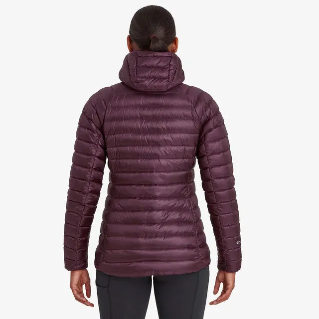 Montane Women's Anti-Freeze Hooded Down Insulated Jacket - Saskatoon Berry