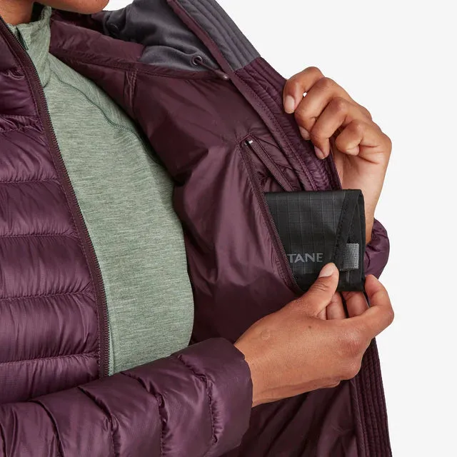 Montane Women's Anti-Freeze Hooded Down Insulated Jacket - Saskatoon Berry