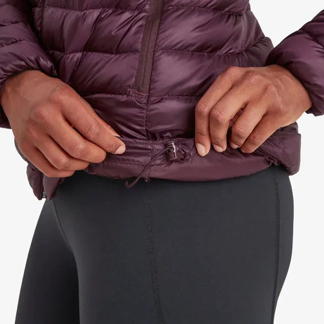 Montane Women's Anti-Freeze Hooded Down Insulated Jacket - Saskatoon Berry