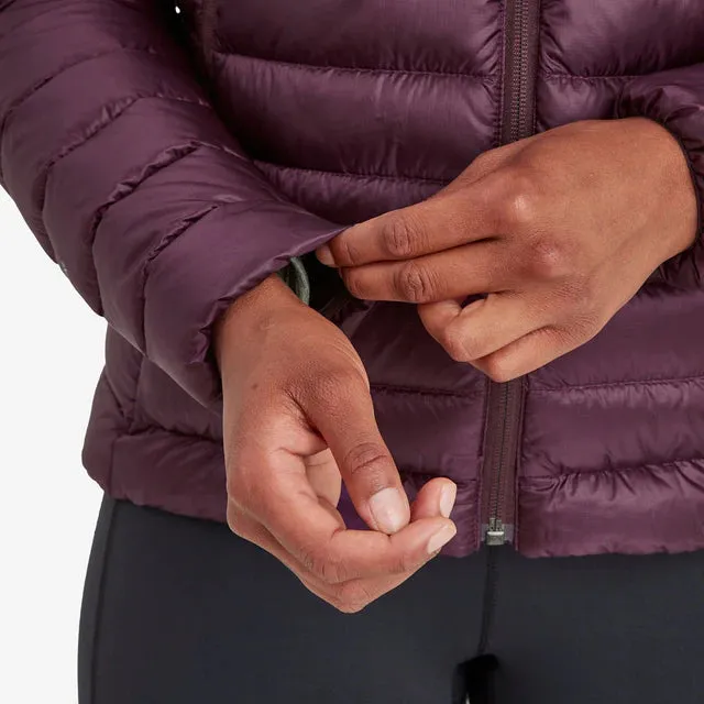 Montane Women's Anti-Freeze Hooded Down Insulated Jacket - Saskatoon Berry