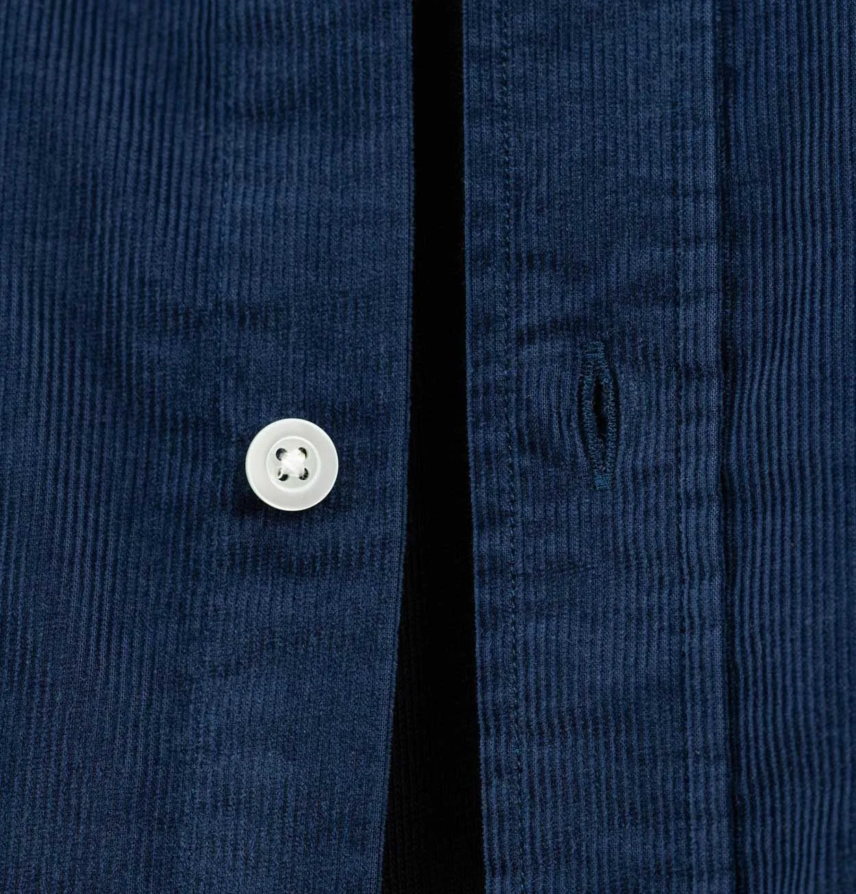 Norse Projects Osvald Corduroy Shirt in Navy