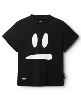 NUNUNU SS24 SMIRKS T-Shirt in Black