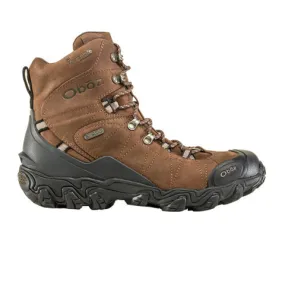 Oboz Bridger 8" Insulated B-DRY Winter Hiking Boot (Men) - Bark Brown