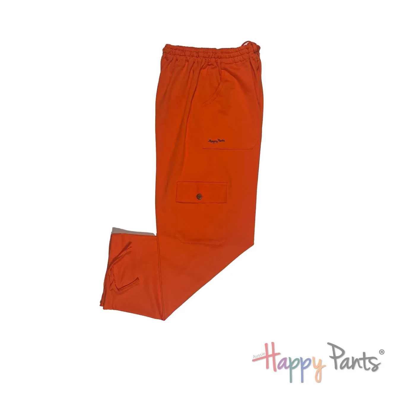 Orange Happy Pants for Women