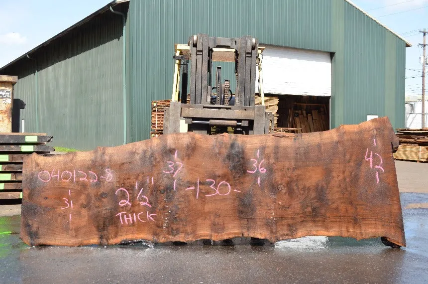 Oregon Black Walnut Slab 040122-08