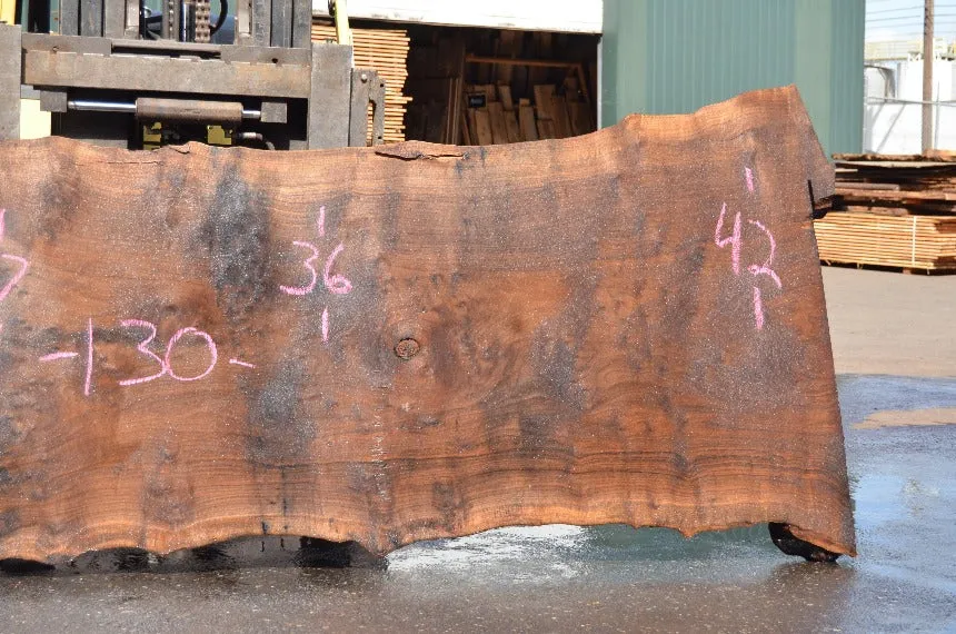 Oregon Black Walnut Slab 040122-08