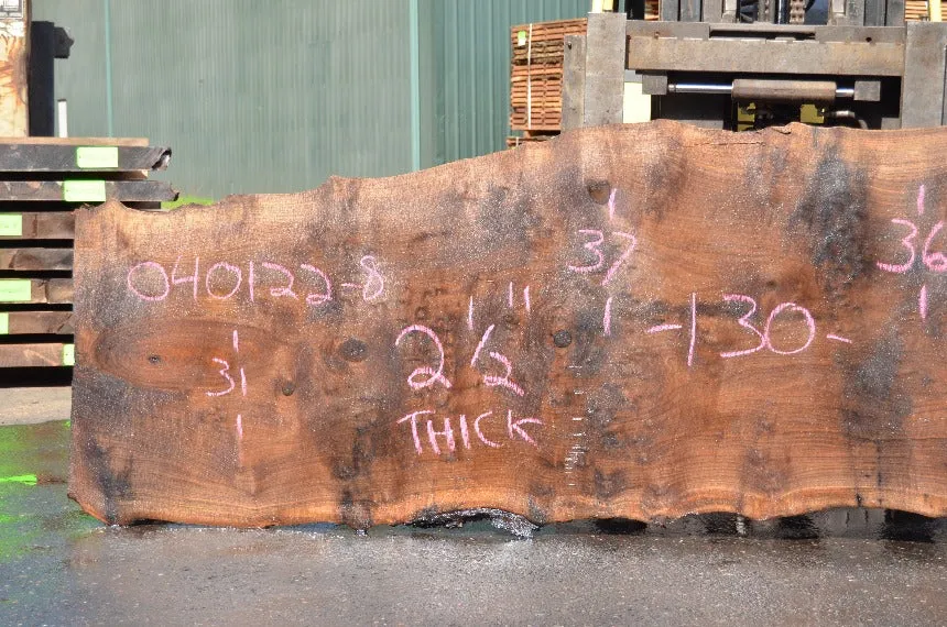 Oregon Black Walnut Slab 040122-08