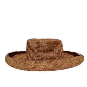 Packable Raffia Hat for Women | UPF50 | Crochet Straw Hat | Soava