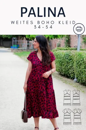 Palina- weites Boho Kleid