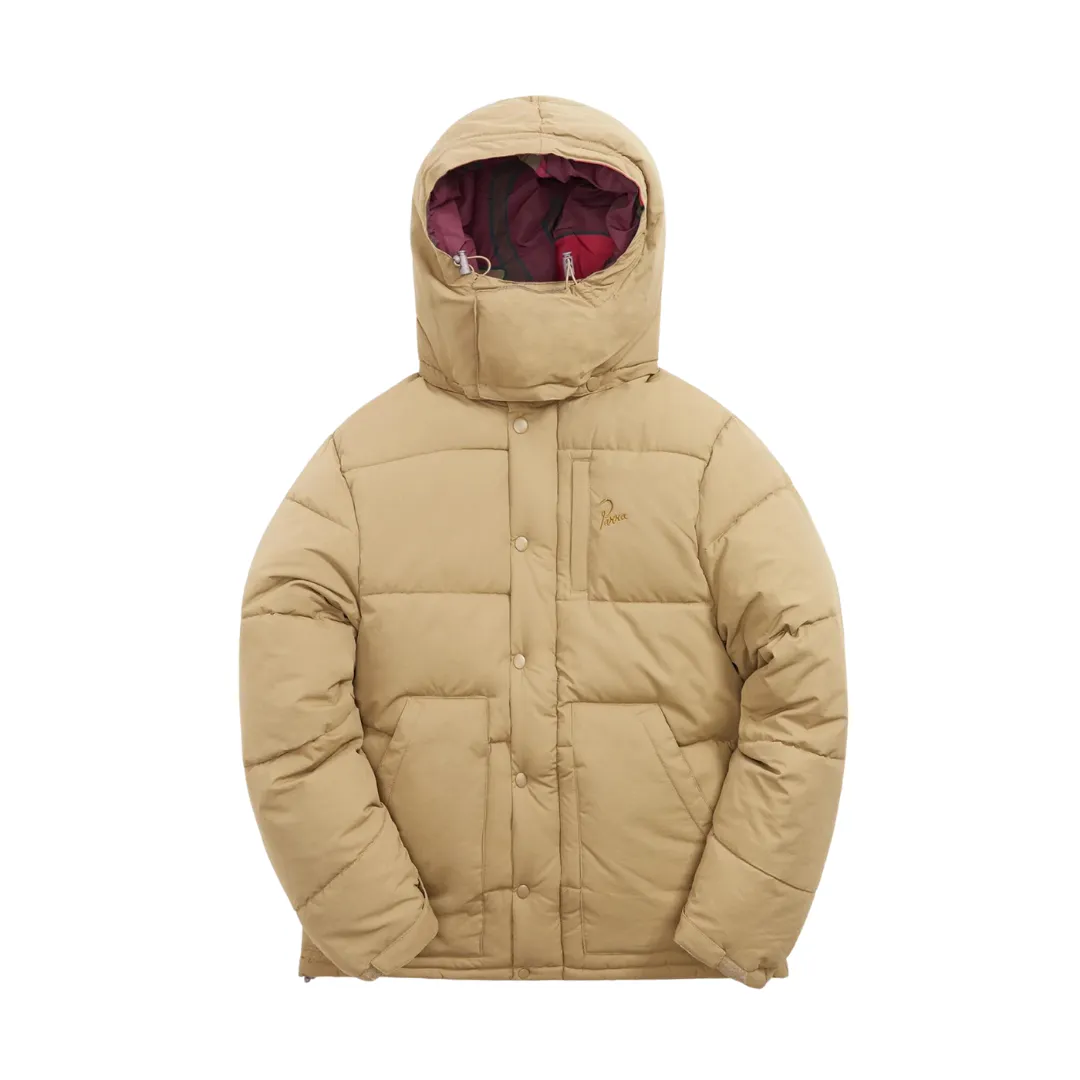 Parra The Secret Garden Puffer Jacket - Sand