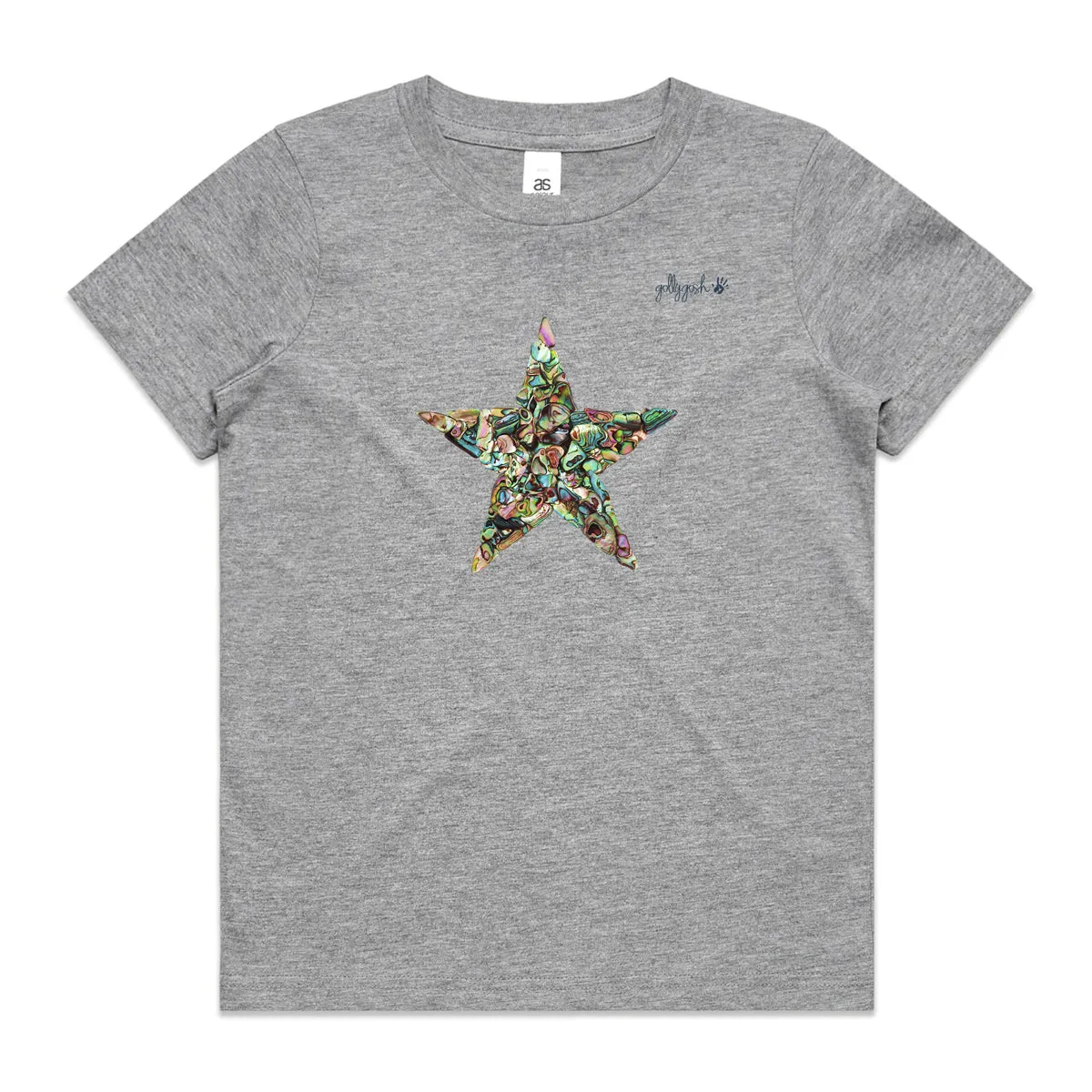 Paua Star - Kids Tee