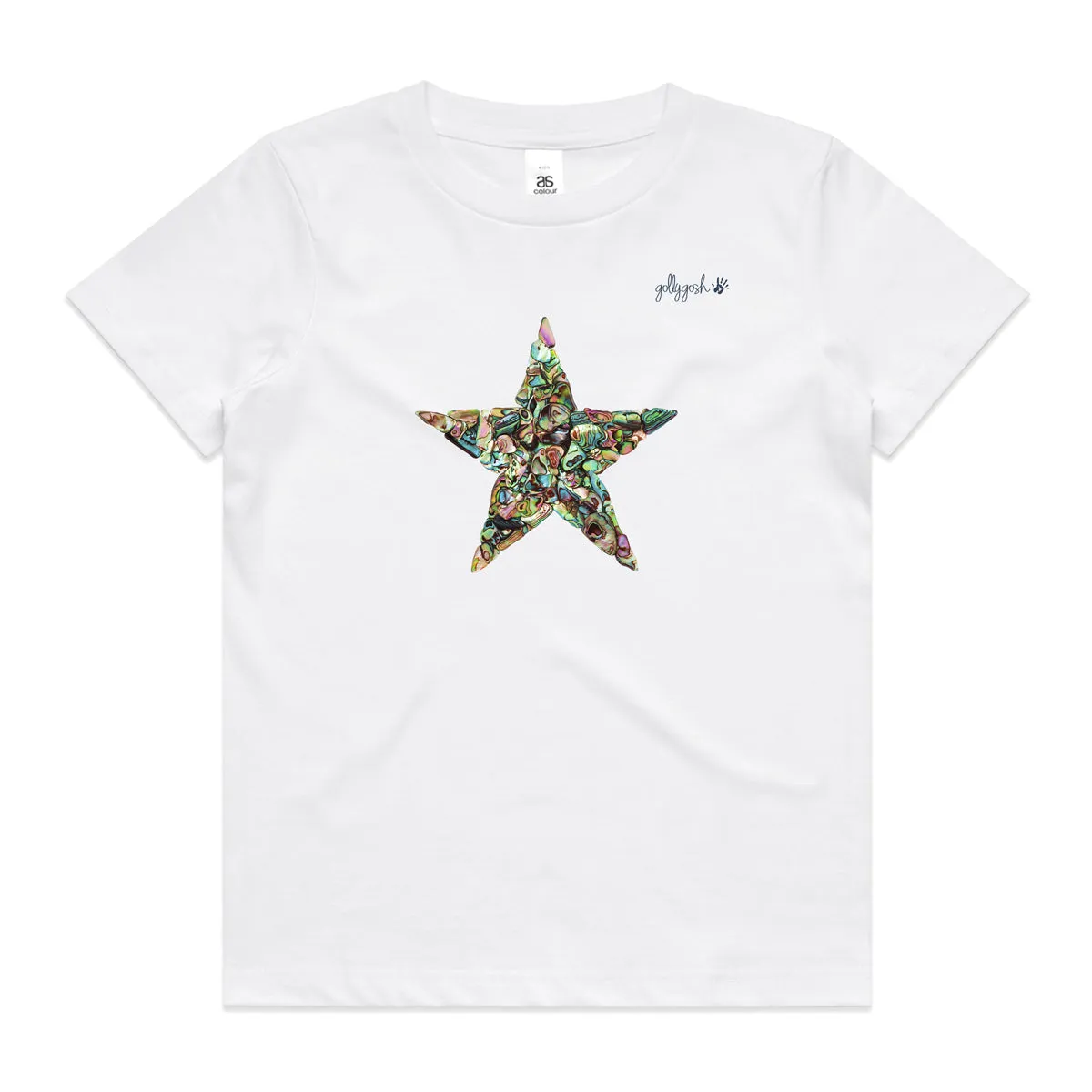 Paua Star - Kids Tee