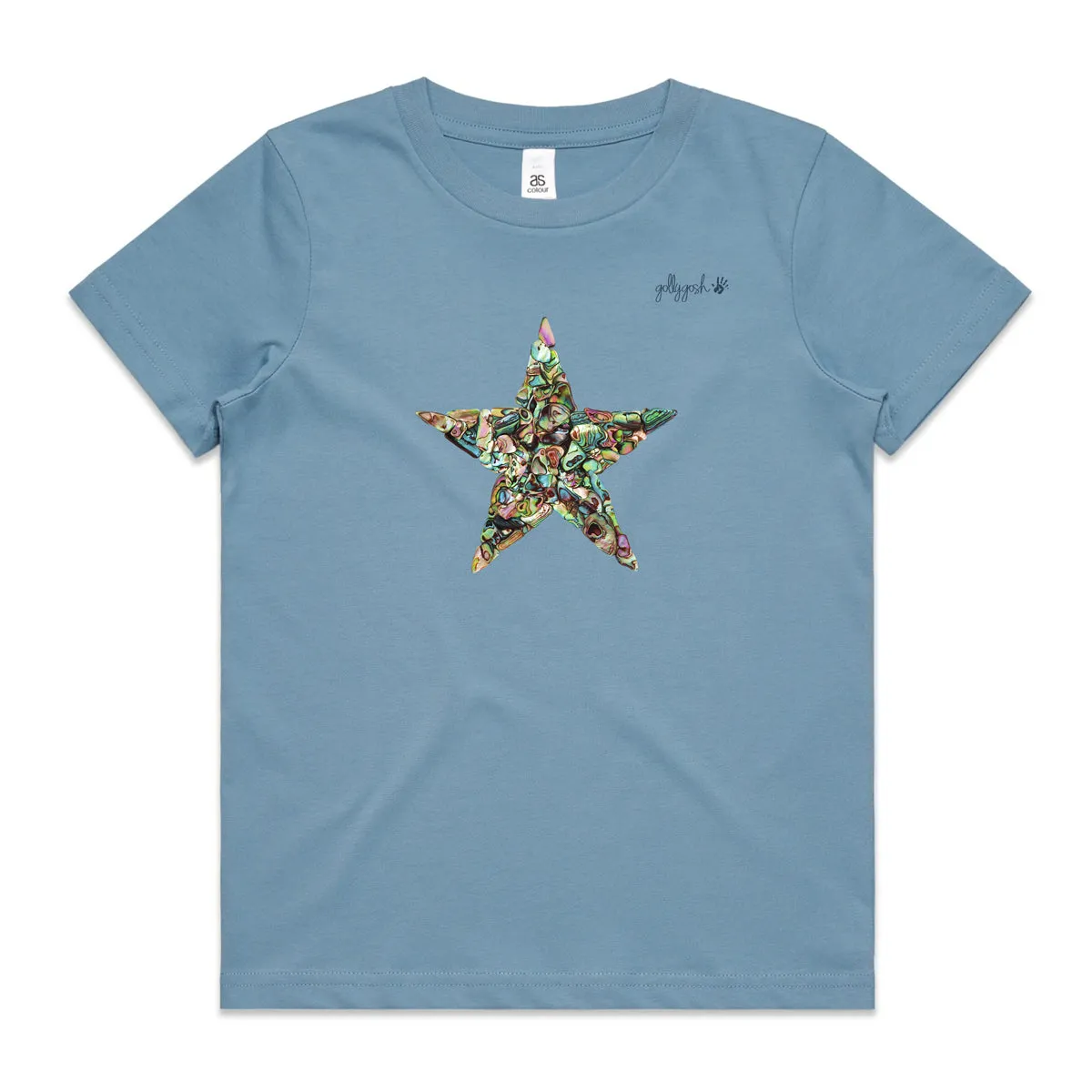 Paua Star - Kids Tee