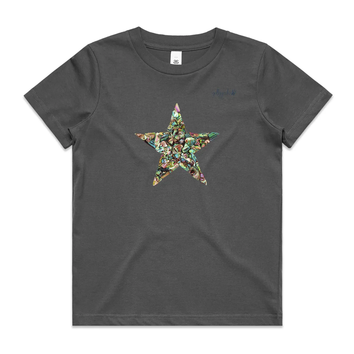 Paua Star - Kids Tee