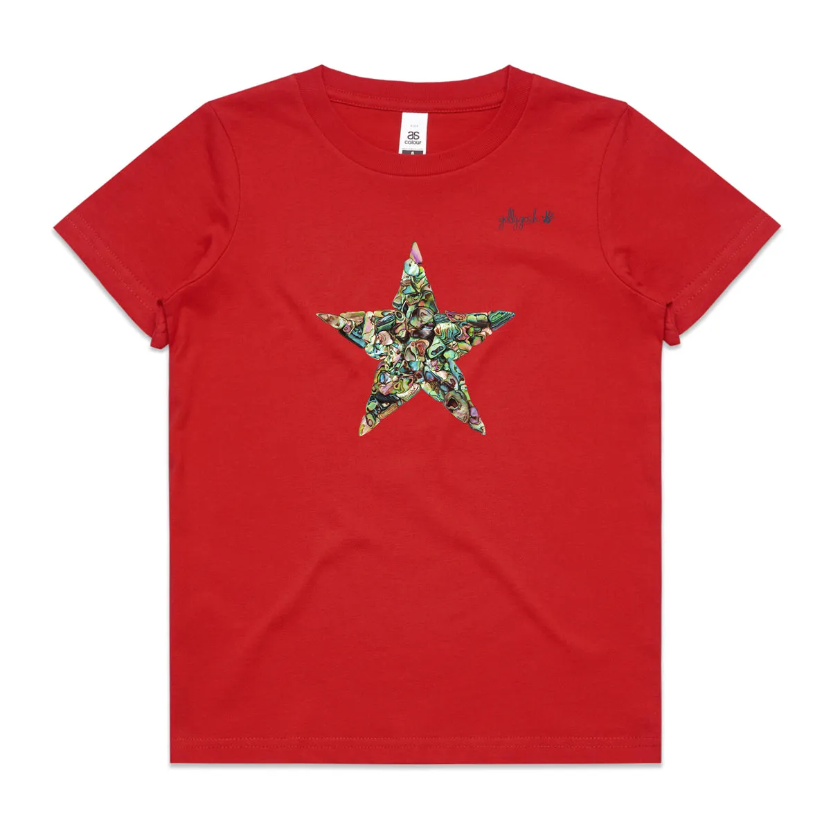 Paua Star - Kids Tee