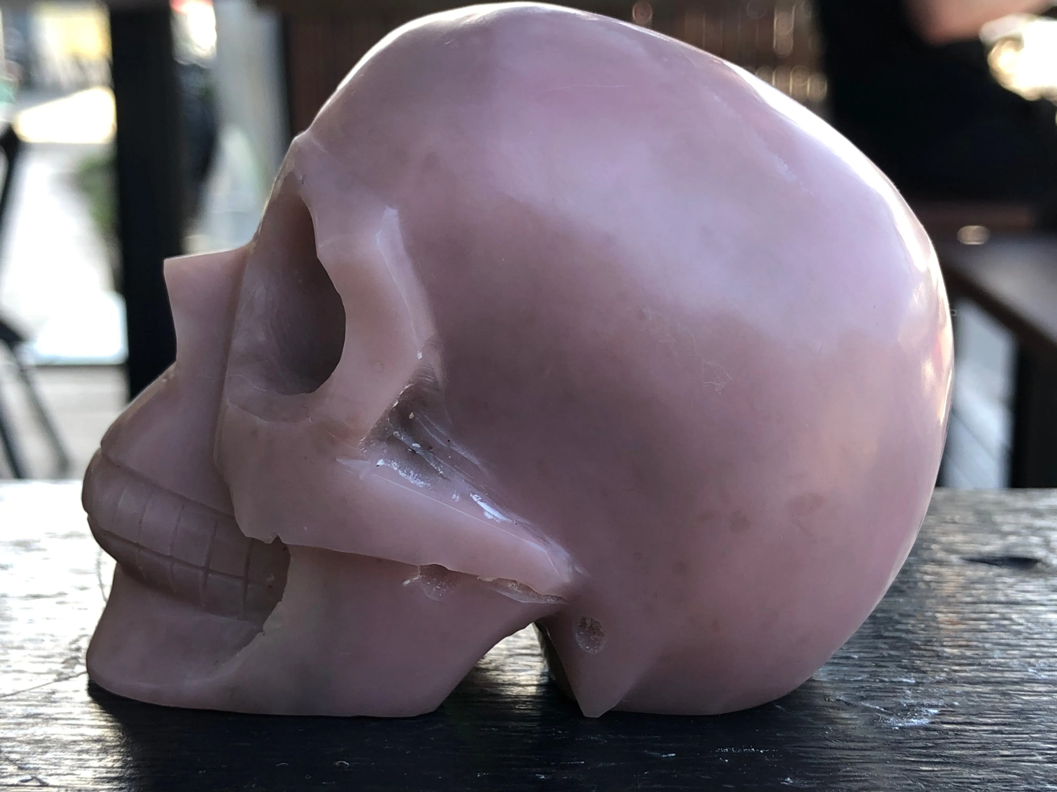 Peruvian Pink Opal Skull [1k998]