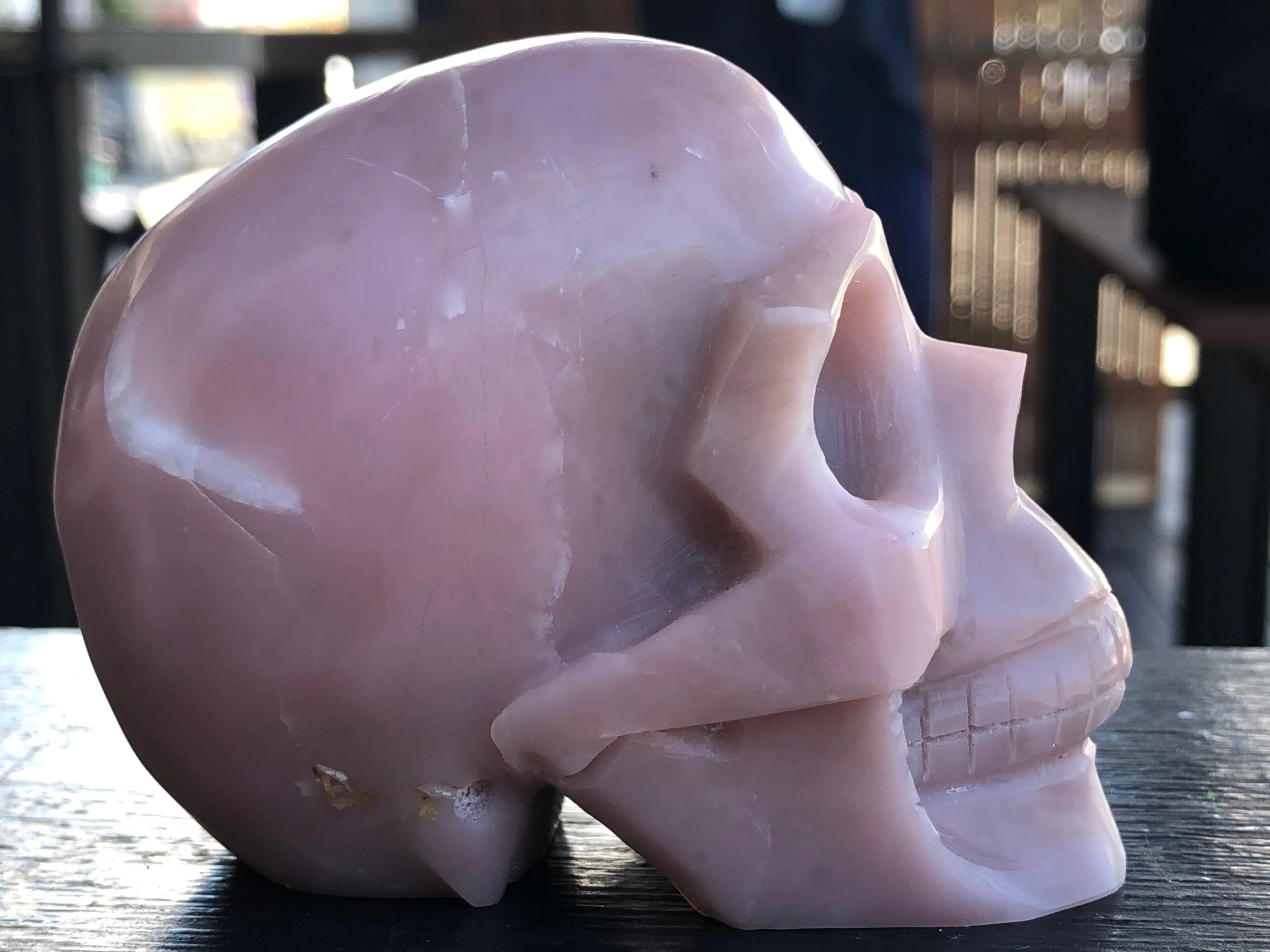 Peruvian Pink Opal Skull [1k998]