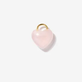 Puffy Heart Earrings Charm