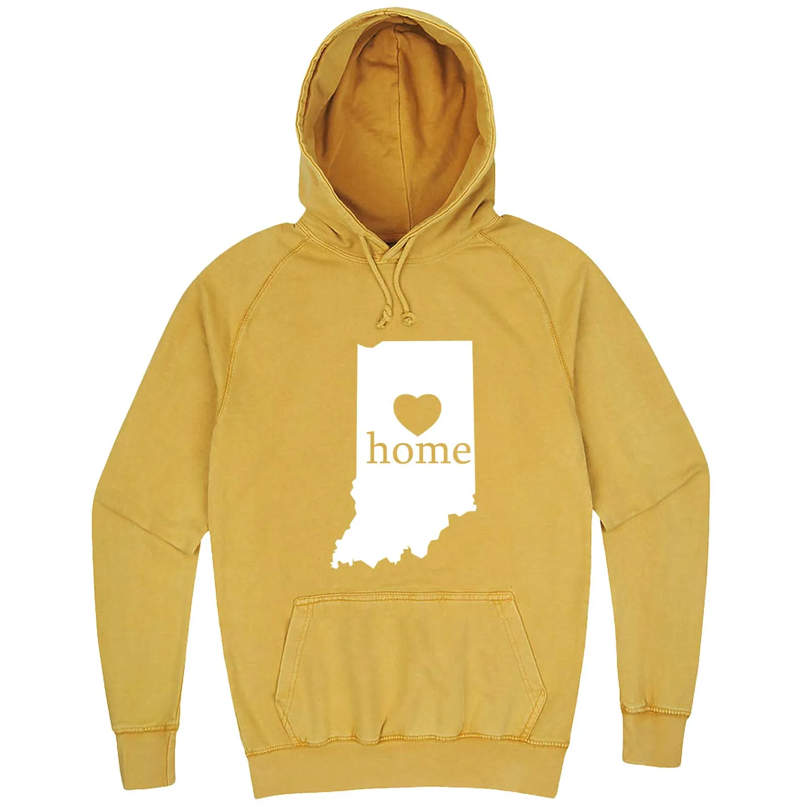 "Indiana Home State Pride, Pink" hoodie