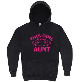 "This Girl is Going to Be an Aunt, Pink Text" hoodie