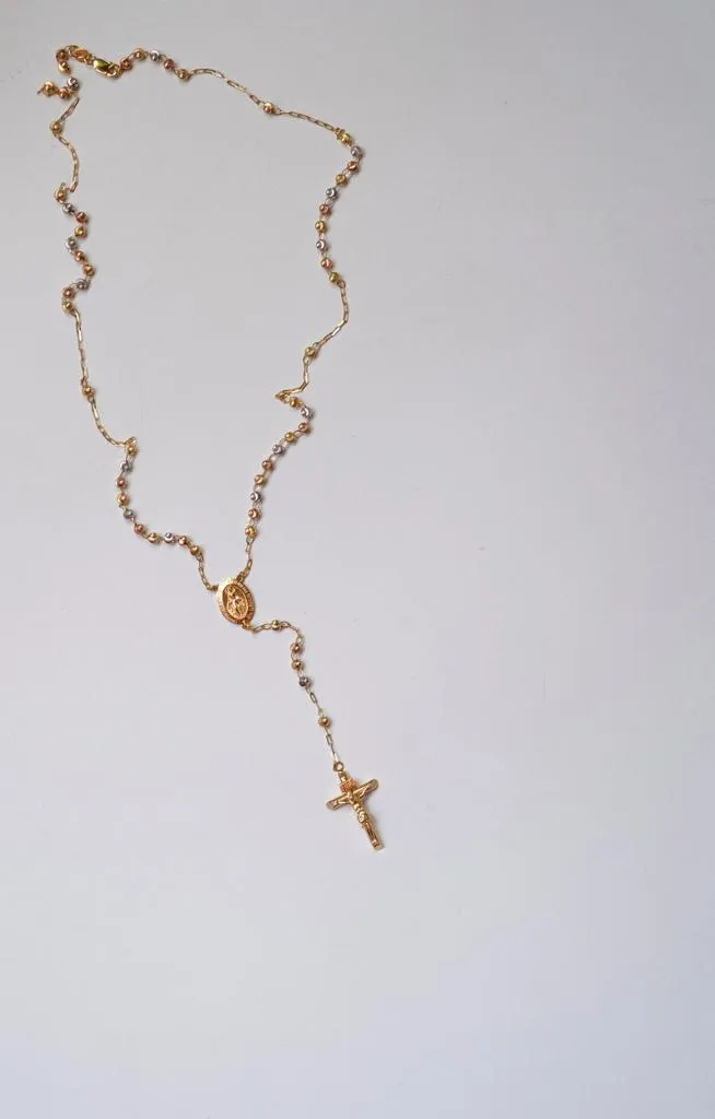 Rosary : 18k Gold