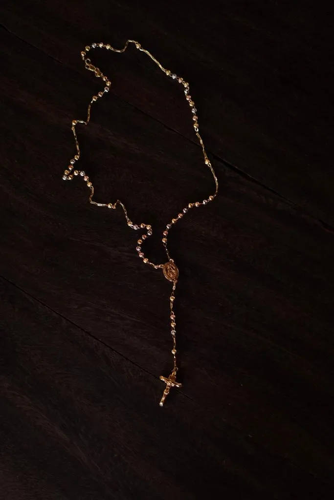 Rosary : 18k Gold