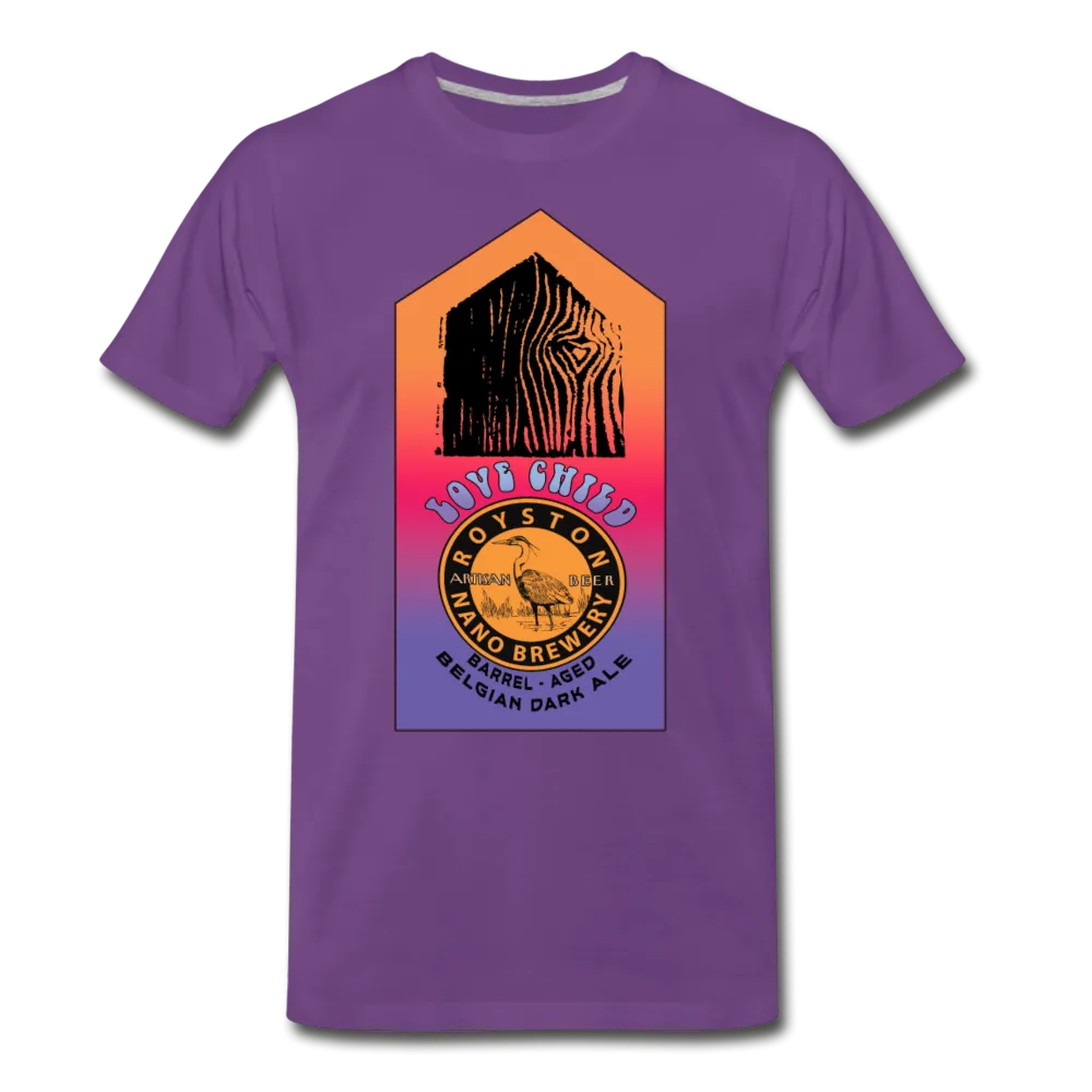 Royston Nano Brewery / Love Shack - Special Charity Edition Love Child - Men's Premium T-Shirt