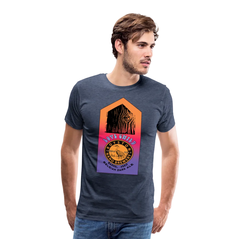 Royston Nano Brewery / Love Shack - Special Charity Edition Love Child - Men's Premium T-Shirt