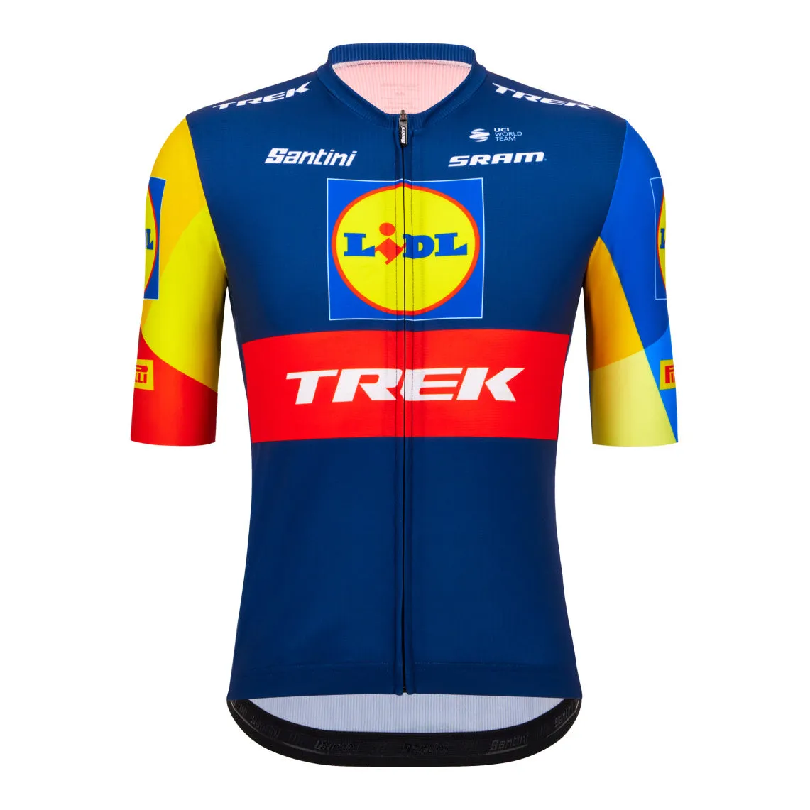 Santini Lidl-Trek Jersey - Blue Marine