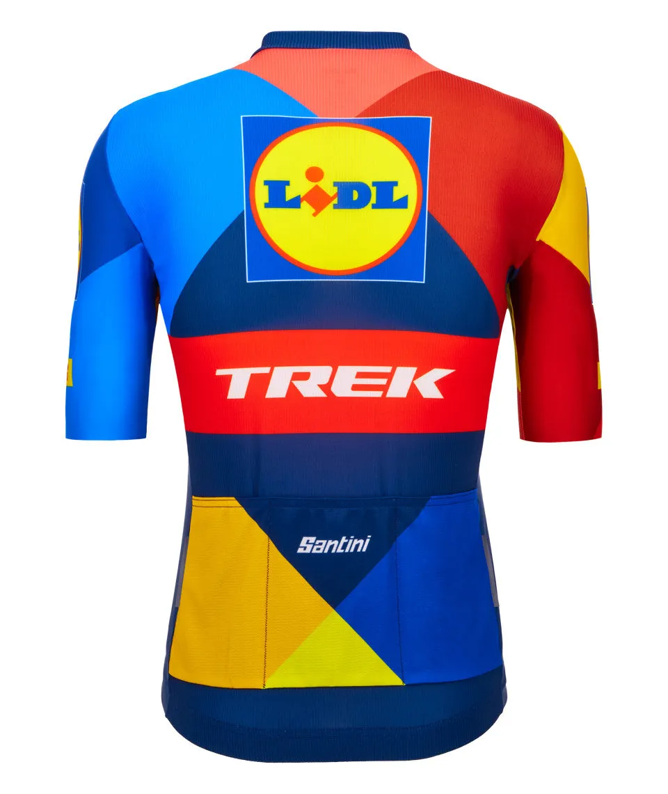 Santini Lidl-Trek Jersey - Blue Marine