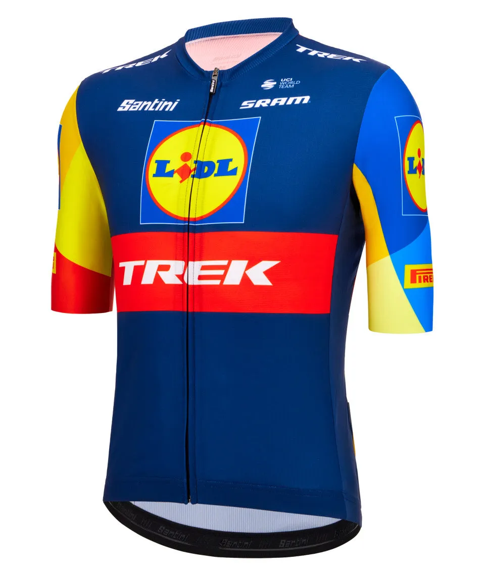 Santini Lidl-Trek Jersey - Blue Marine